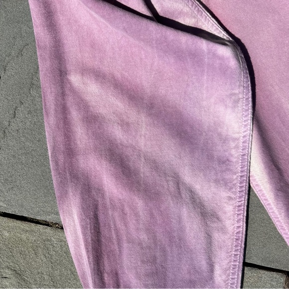 Overdyed Upcycled Y2K Button Down Shirt - Picture 4 of 8